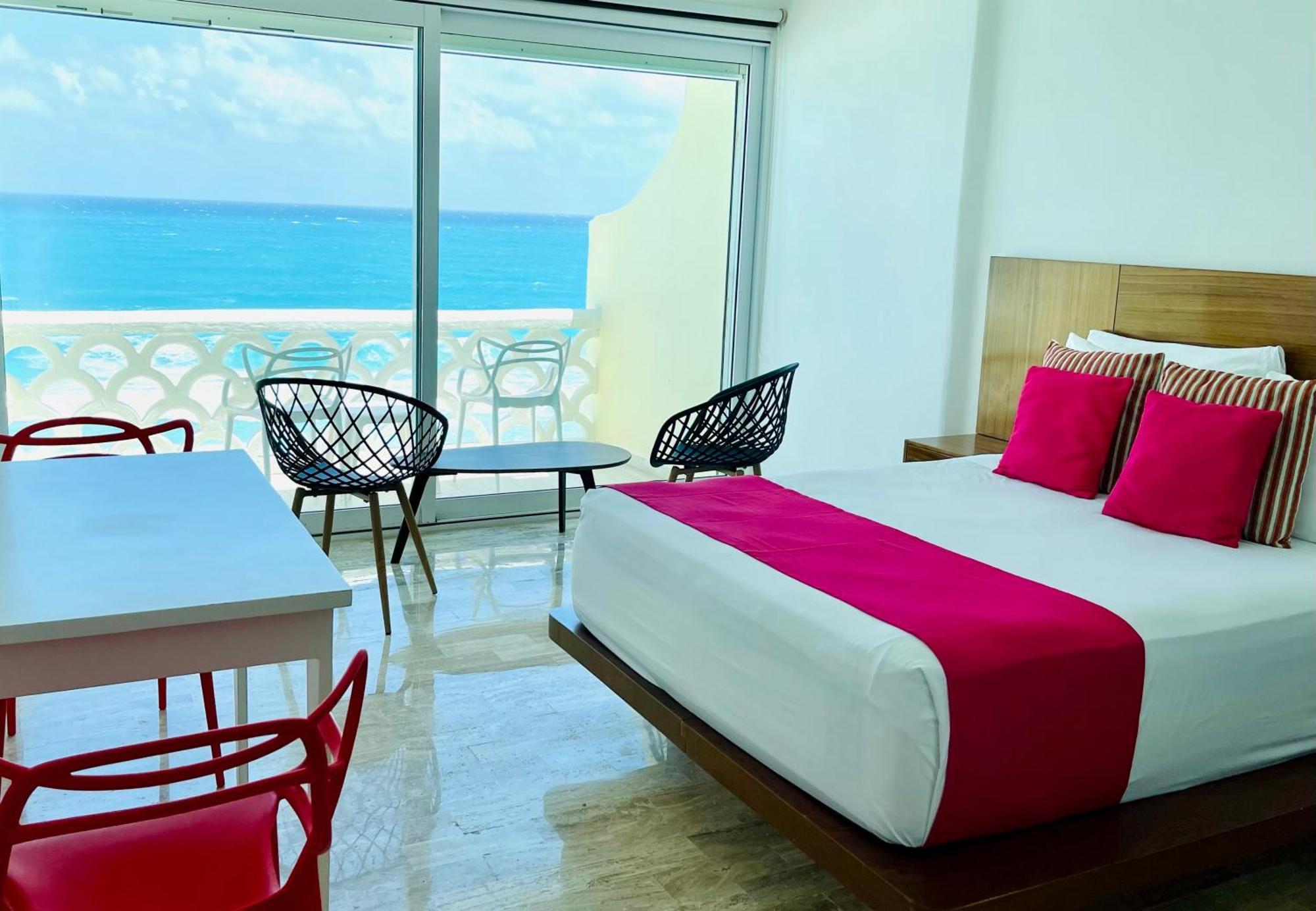 Beachside Apartments كانكون المظهر الخارجي الصورة