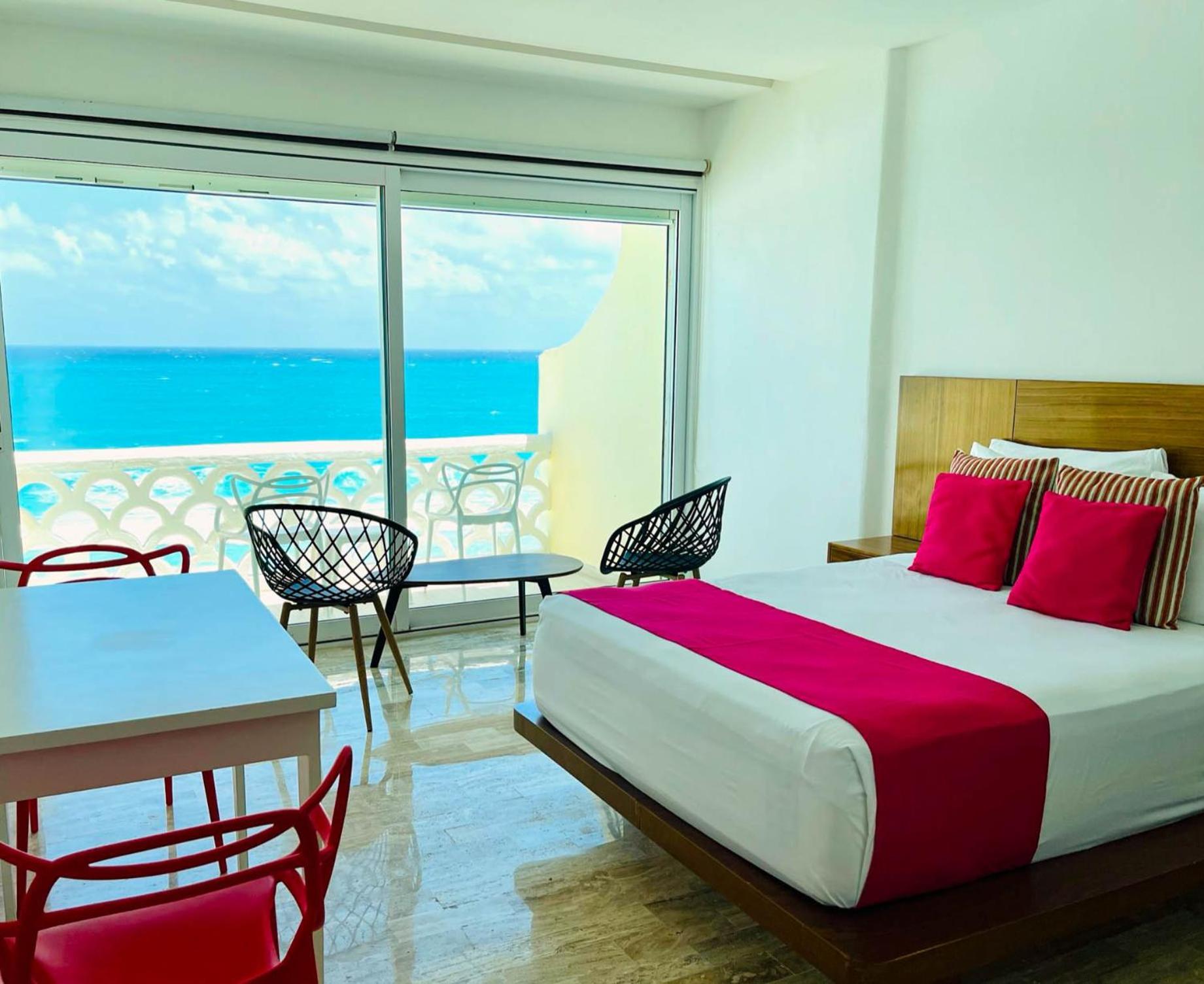 Beachside Apartments كانكون المظهر الخارجي الصورة