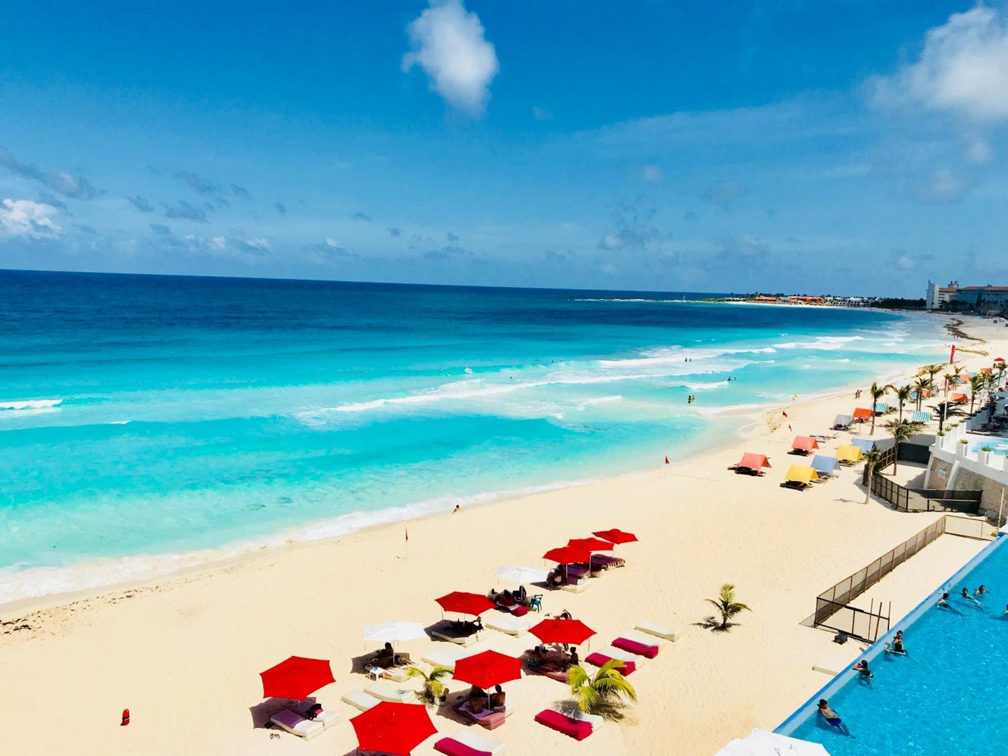 Beachside Apartments كانكون المظهر الخارجي الصورة
