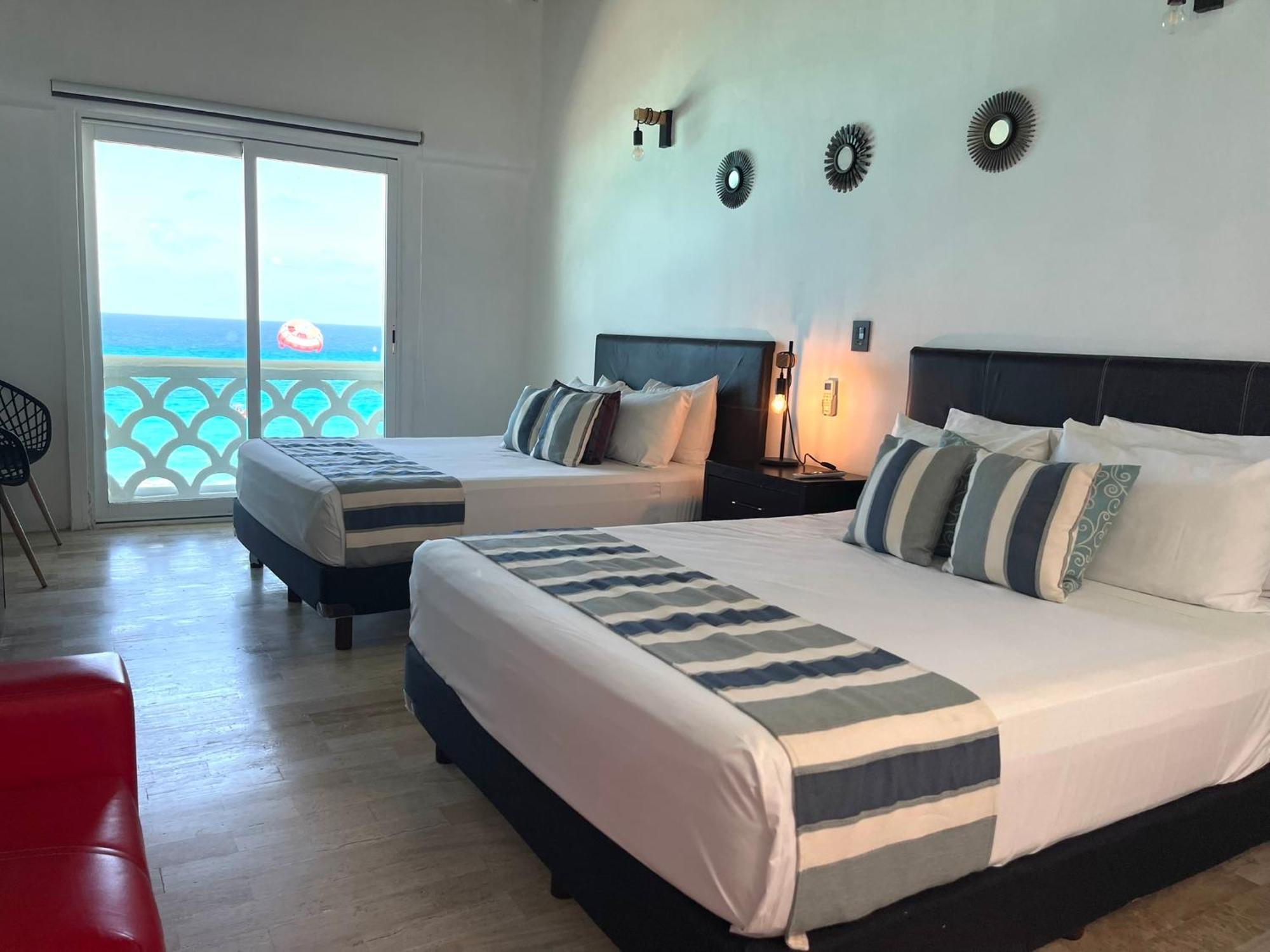 Beachside Apartments كانكون المظهر الخارجي الصورة